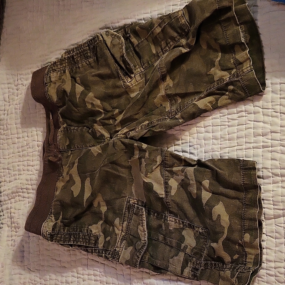Camo Cargo Shorts